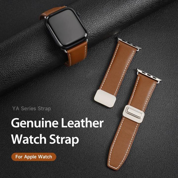 Actual product image Dux Ducis YA Strap (38 mm, 40 mm, 41 mm, Genuine leather)