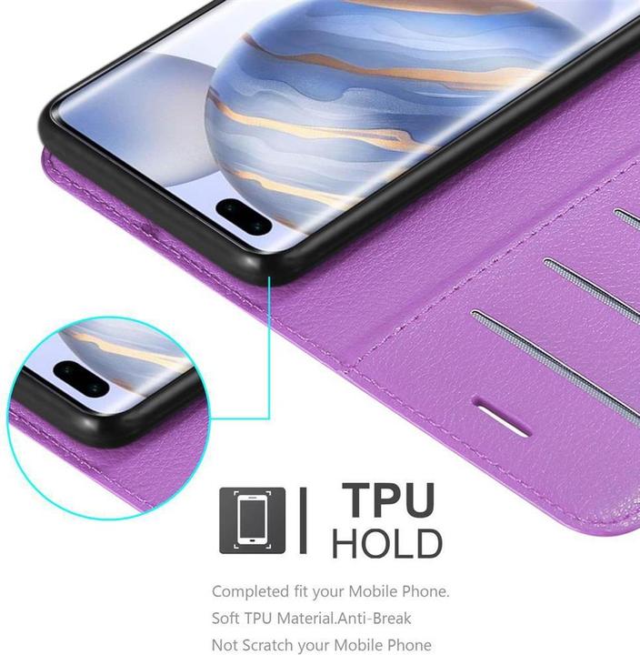Actual product image Cadorabo Book with stand function cover (Honor 30 Pro+)