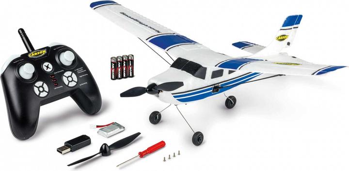 Actual product image Carson RC Sport Plane 2.4 G 100% RTR blue (Aerobatics)