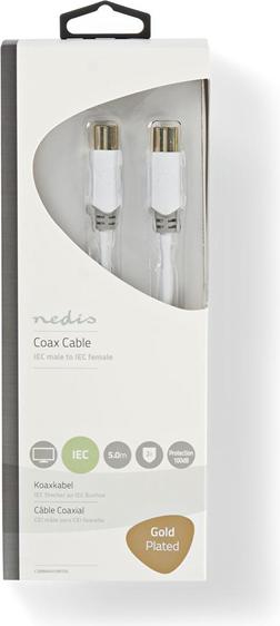 Produktbild Nedis HQ HQAS5015-2.5 Antennen Anschlusskabel (90dB, 2,5m) (100 dB, Antennenkabel)