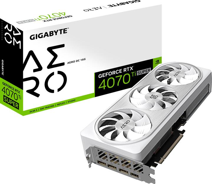 Produktbild Gigabyte GeForce RTX 4070 Ti SUPER AERO OC (16 GB)
