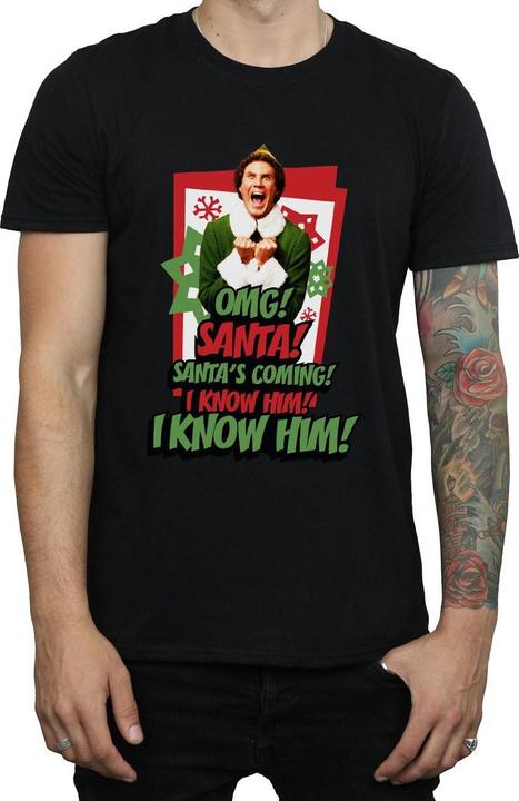 Produktbild Elf OMG Santa TShirt (S)