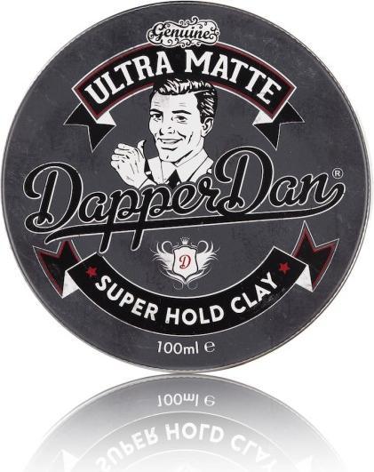 Actual product image Dapper Dan Ultra Matte Clay (Hair wax, 100 ml)