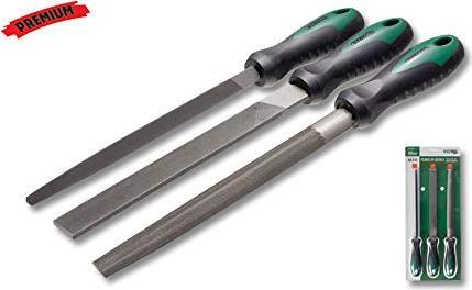 Produktbild Stalco PREMIUM METALLFEILEN SET 3TLG Metallraspel Feile Raspel Metall Feilraspel