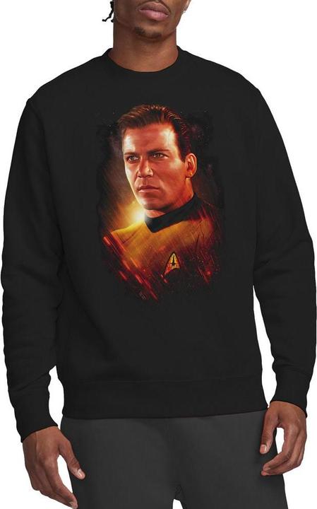 Actual product image Star Trek: The Original Series Unisex Adult Epic Captain Kirk Sweatshirt (XXL)