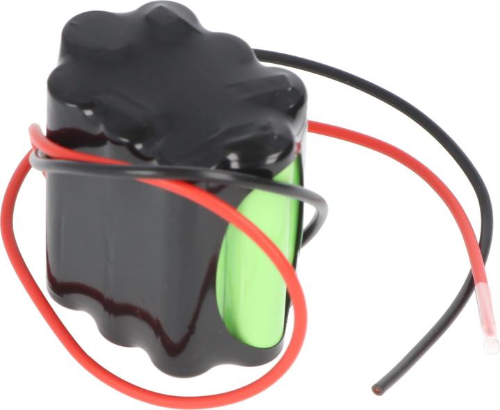 Image du produit AccuCell Notleuchtenakku NiMH 12V 600mAh mit 300mm Kabel ersetzt RPower 20109 LEX, 44,2 x 29,1mm (1 pcs, 600 mAh, Batterie)