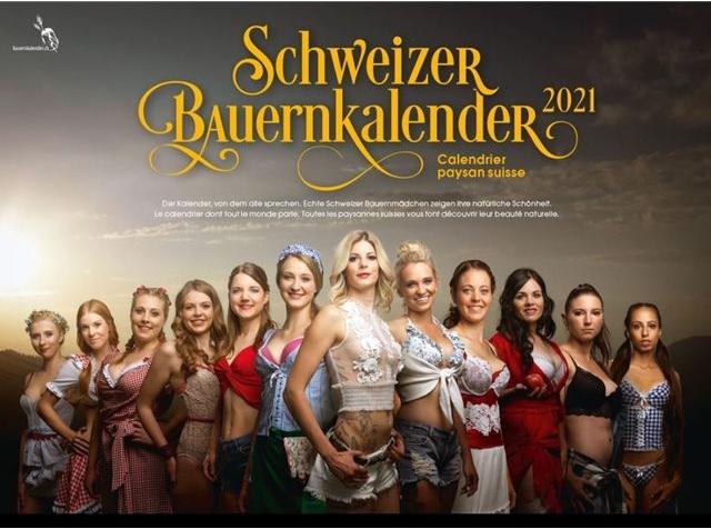 Image du produit Suisse, le pays. Calendrier paysan Girls 2021