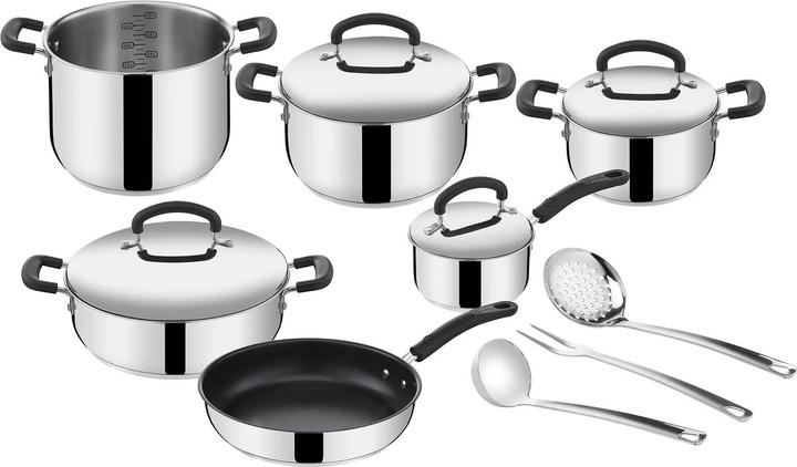 Produktbild Lagostina Praktisches Kochtopfset 13 Teile (26 cm, Kochtopf, Edelstahl)