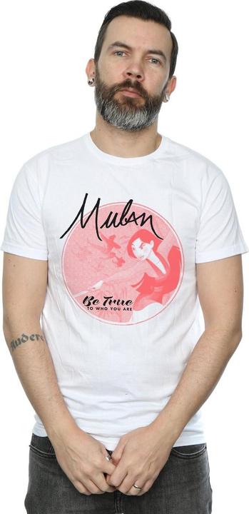 Actual product image Disney Mens Mulan Be True T-Shirt (M)