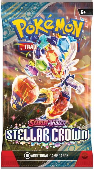 Actual product image Pokémon Stellar Crown (English, Booster Pack)