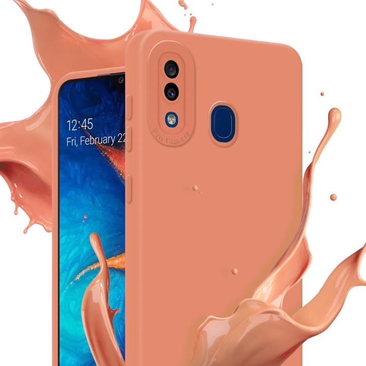 Actual product image Cadorabo Case for Samsung Galaxy A20 / A30 / M10s in TPU Fluid LM162 Style (Samsung Galaxy A20, Samsung Galaxy M10s, TCL A30)