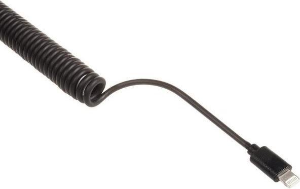 Image du produit Maclean Ładowarka 2x USB 5.2A + lightning spiralny 1.8m (MCE76)