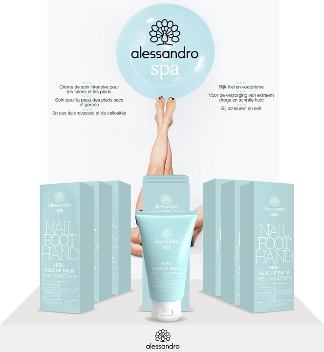 Alessandro Spa Topseller Display Heel Res (Farblack)