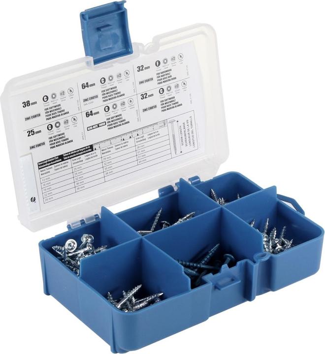 Immagine prodotto Kreg Assortimento di viti per fori a tasca (260 Viti per pezzo)