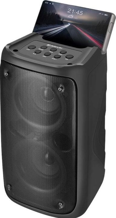 Produktbild Defender Tragbarer Lautsprecher Boomer 20 schwarz (65820) (5 h, Batteriebetrieb, Stromversorgung über USB)
