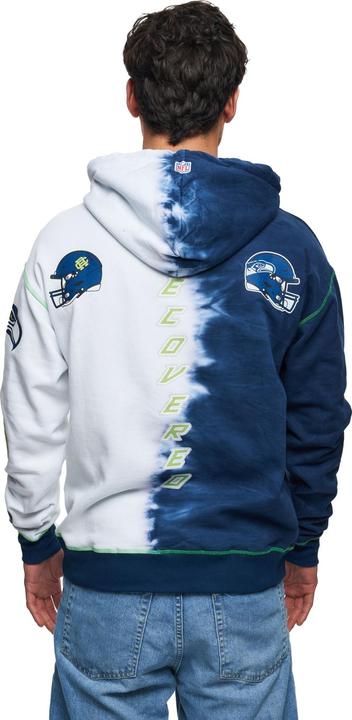 Immagine prodotto Recovered Felpa con cappuccio in pile Re:covered - INK DYE Seattle Seahawks (XL)