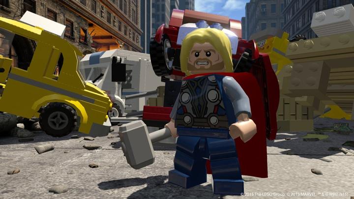 Actual product image WB LEGO: Marvel Avengers (PS4, DE)