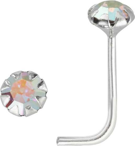 Actual product image Bijouteria Nose piercing (Silver 925, Crystal)