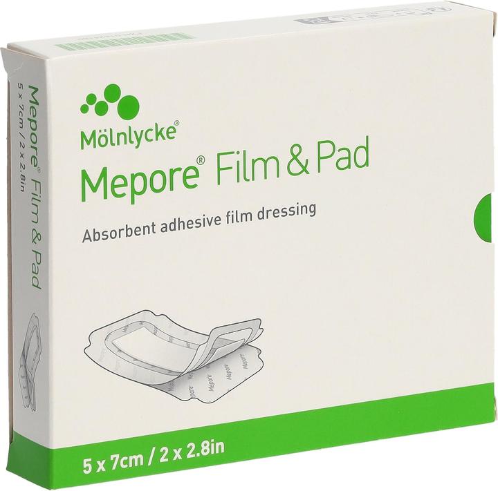 Actual product image Mepore Film & Pad 5x7cm square (new) 5 pcs. (5 x)