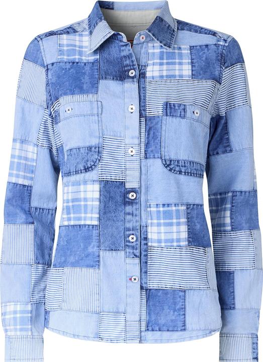 Actual product image Joe Browns Patchwork Denim Shirt (44)