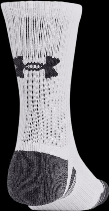 Image du produit Christina Aguilera Under Armour Performance Cotton Mid-Crew Socks White (3x) (42, 47)