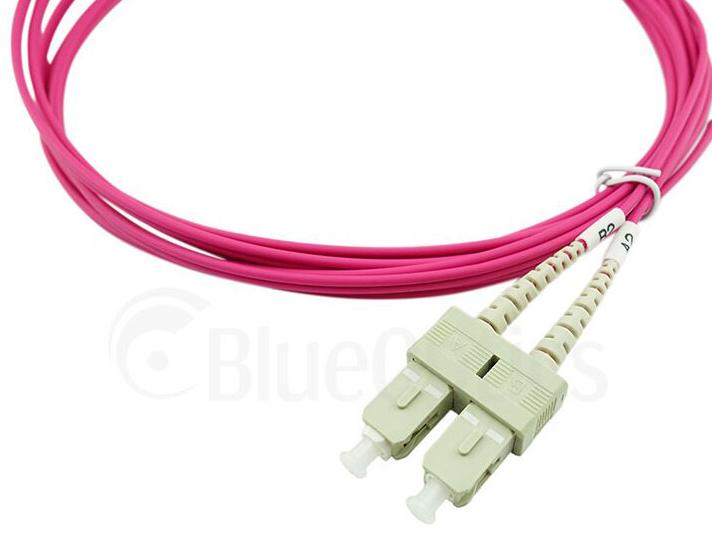 Immagine prodotto CBO Cavo patch in fibra ottica LC / SC MM OM4 magenta 15,0 m (CAT6, 15 m)