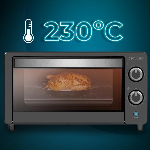 Image du produit Cecotec 03816 four 10 L 1000 W Noir