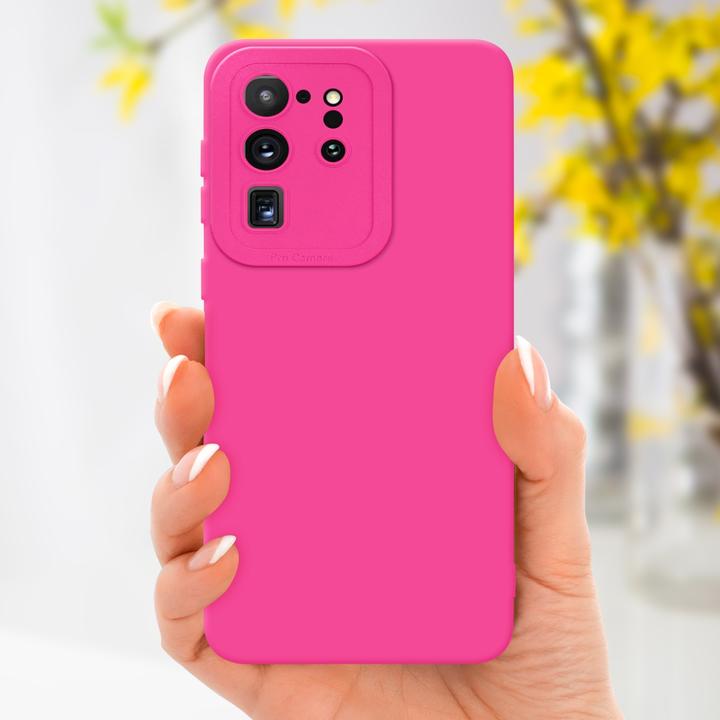 Productafbeelding Cadorabo Hoesje voor Samsung Galaxy S20 ULTRA in TPU Fluid LM162 Style (Samsung Galaxy S20 Ultra)