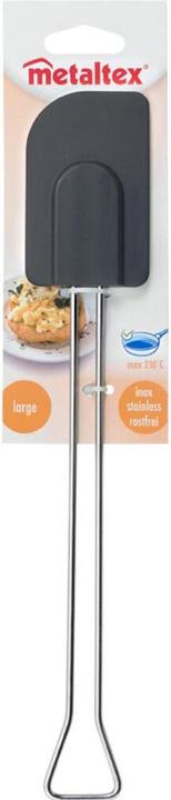 Image du produit Metaltex Spatule à pâte en silicone 29 X 5 cm Noir