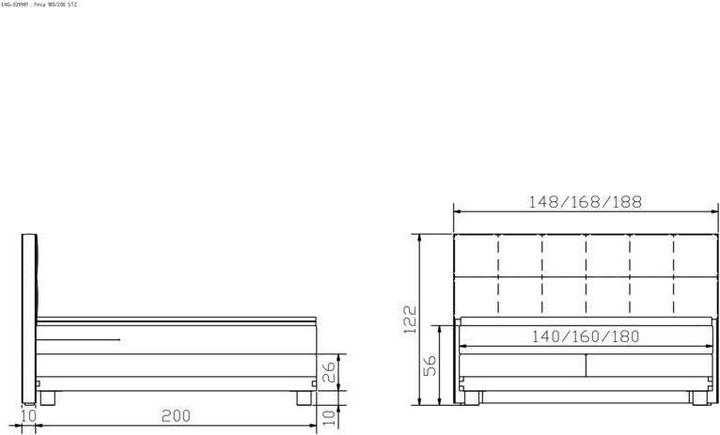 Actual product image Hasena Finca (180 x 200 cm)
