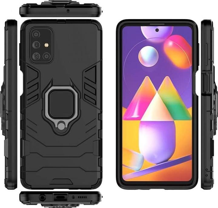 Actual product image Screenguard RingCase Anti-Shock Samsung Galaxy M51 Case (Samsung Galaxy M51)