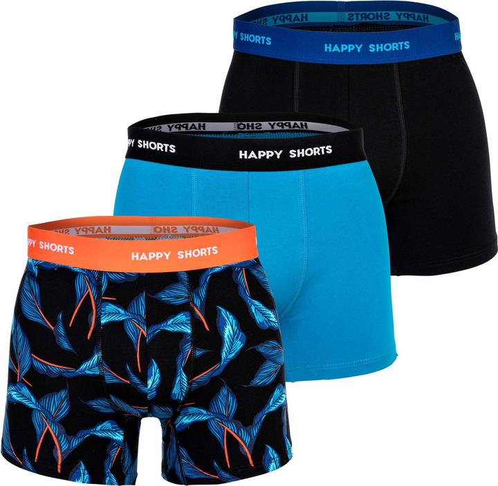 Happy shorts Boxershort Casual Bequem sitzend (XL, 3er Pack)