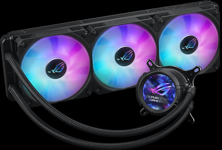 Produktbild ASUS ROG STRIX LC III 360 ARGB LCD (schwarz)