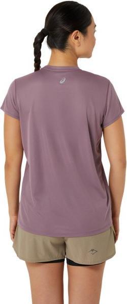 Actual product image ASICS Performance Fujitrail Logo Ss Top Lady Dusty Mauve (M)