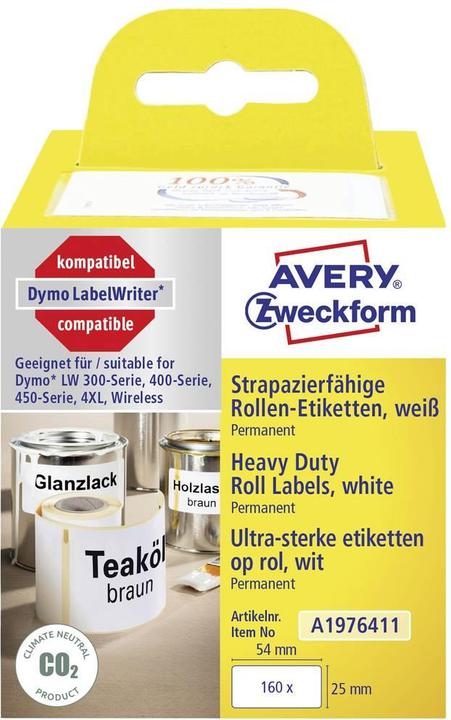 Produktbild Avery Rollen-Etiketten