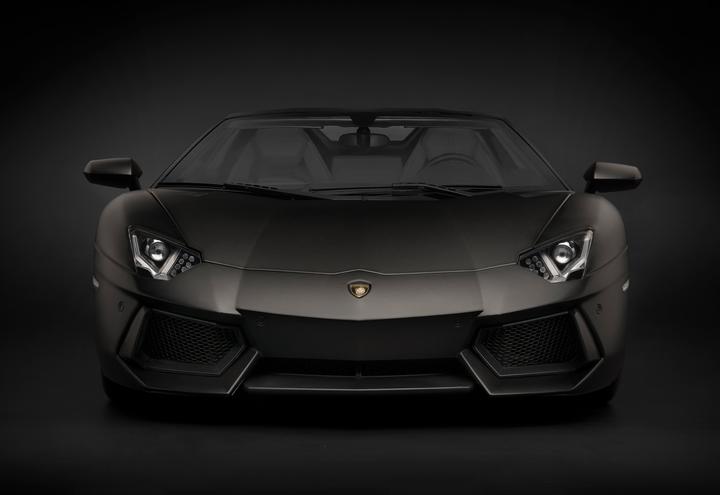 Image du produit Pocher Lamborghini Aventador LP700-4 Roadster Nero Nemesis