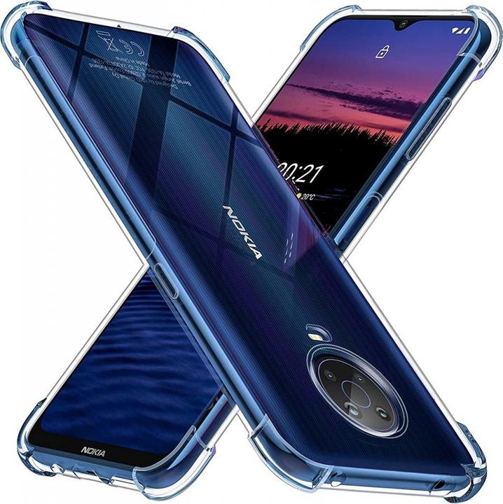Actual product image Screenguard Nokia G20 Cover Crystal Soft Airbag Bumper (Nokia G20)