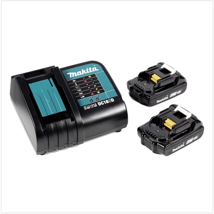 Produktbild Makita DTW 251 RAJ Akku Schlagschrauber 18 V 230 Nm 1/2" + 2x Akku 2,0 Ah + Ladegerät + Makpac (Akkubetrieb)