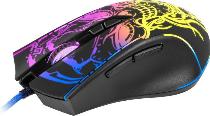 Immagine prodotto Defender Mouse ottico da gioco, cablato GM-928 BULLETSTORM 7200dpi 7P retroilluminato (Cablato)