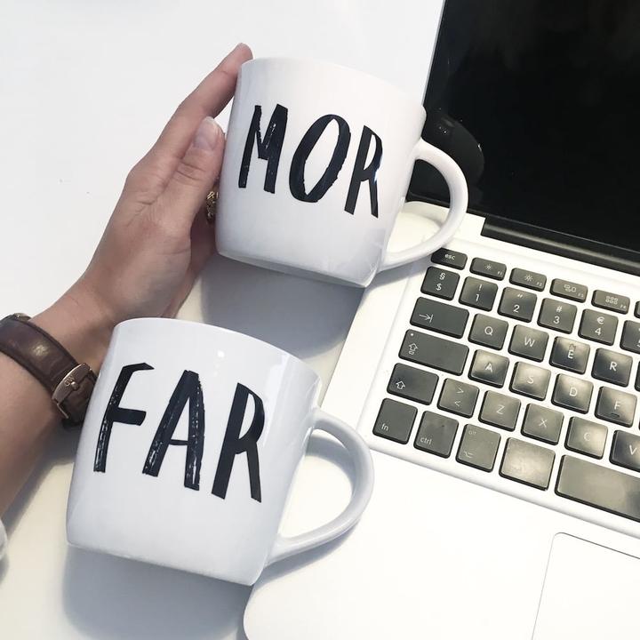 Actual product image Lund-Stougaard Kasia Lilja - 'Mor' Mug (KL400119)