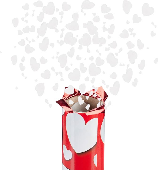 Immagine prodotto Relaxdays Sparacoriandoli a cuore per matrimoni
