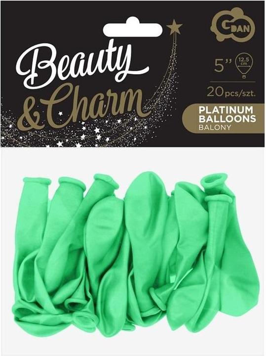 Immagine prodotto GoDan B&C Pastellballons, Mint, 13 cm, 20 Stück