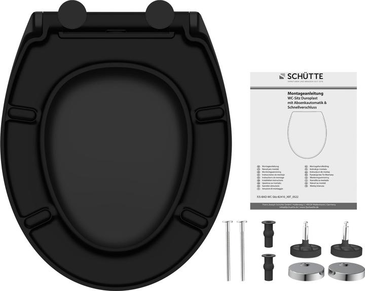Immagine prodotto Schütte Duroplast WC-Sitz Schwarz