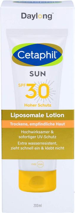 Actual product image Daylong-Cetaphil Cetaphil sun 30 Lotion Body, 200 ml Lotion (Sun lotion, SPF 30, 200 ml)