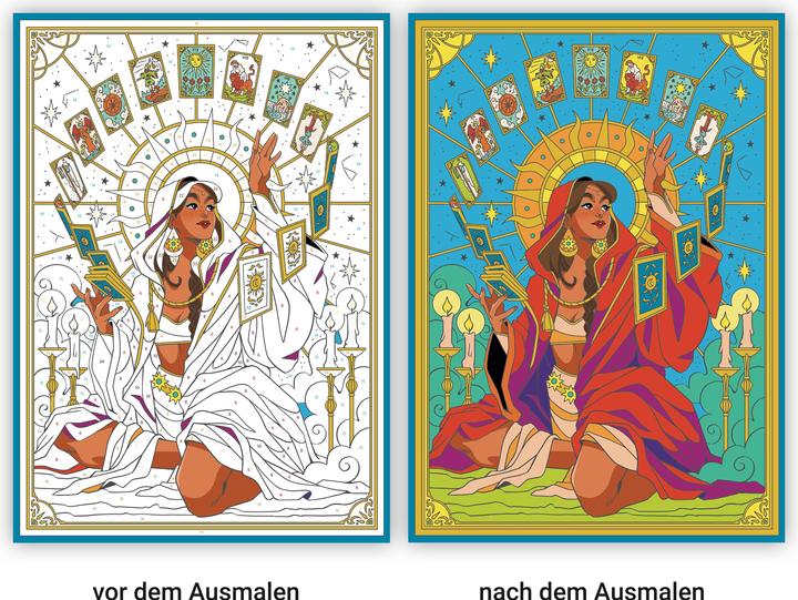 Actual product image Ravensburger Painting by numbers: Witch Power