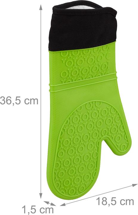 Image du produit Relaxdays Gants de four en silicone (Silicone)