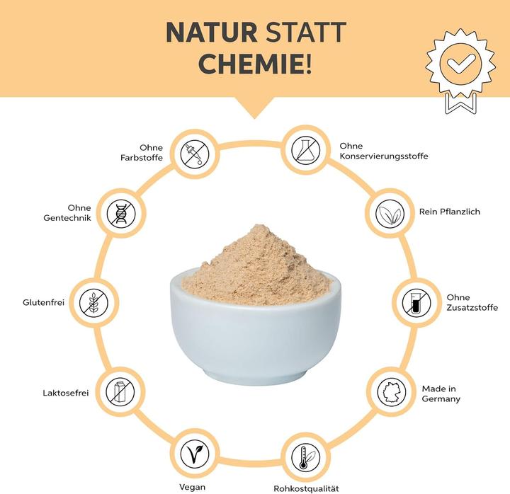 Produktbild Eltabia Bio Maca Pulver | Premium Macapulver aus Peru (Pulver, 200 g)