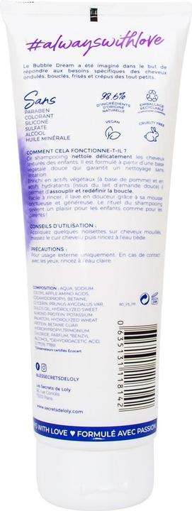 Immagine prodotto Les Secrets de Loly Bubble Dream (250 ml, Shampoo liquido)