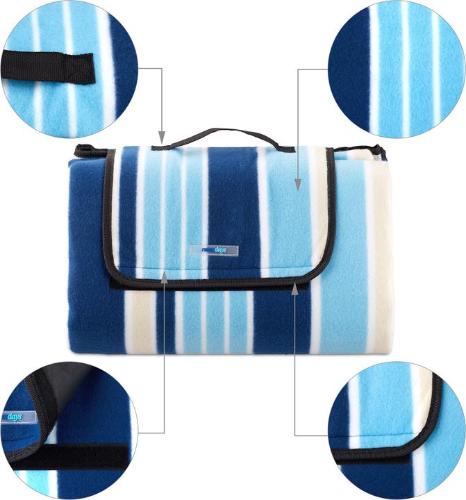 Image du produit Relaxdays Couverture pique-nique picnic