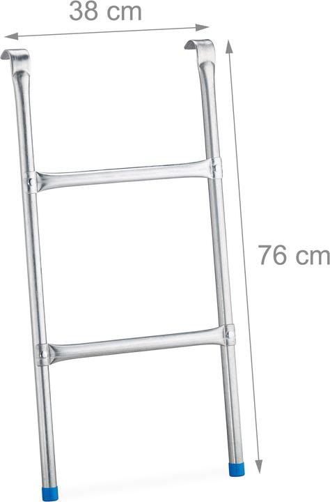 Actual product image Relaxdays Ladder For Trampoline